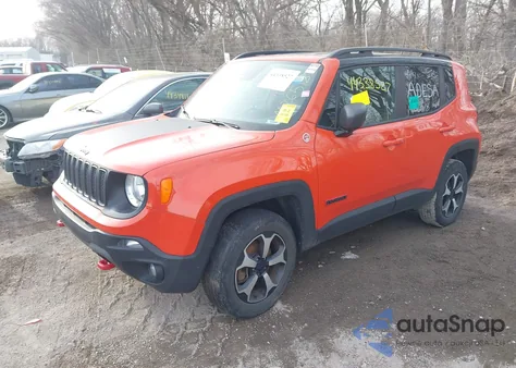 2021 Jeep Renegade Trailhawk 4X4 z USA, uszkodzony, nr VIN ZACNJDC13MPM26518